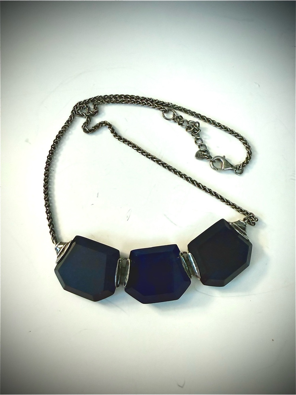 Silpada Blue Grotto Lapis Lazuli 925 Necklace - Picture 1 of 7
